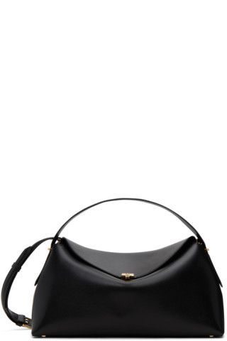 Black T-Lock Top Handle Bag | SSENSE