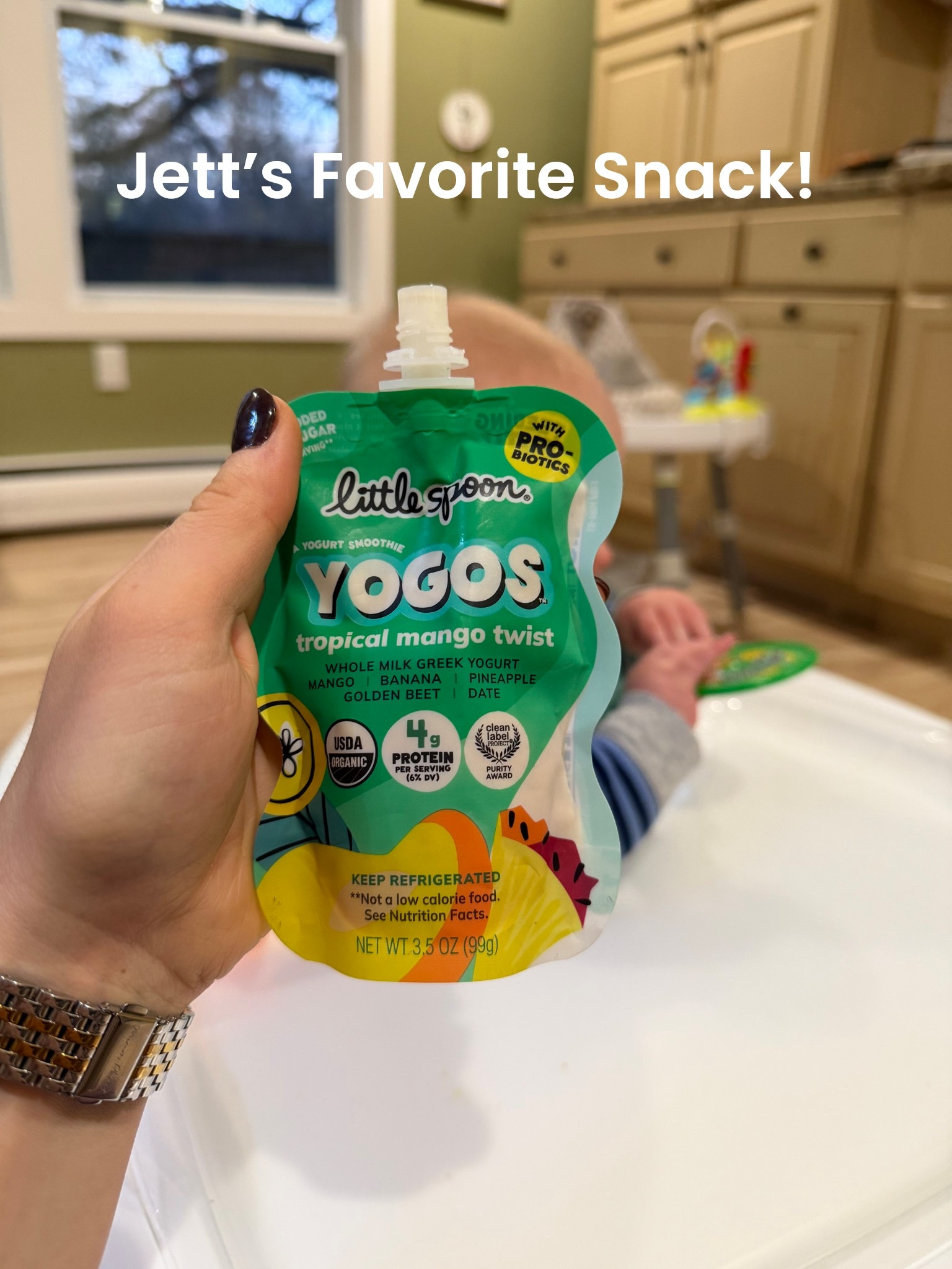 Jett loves the YOGOS from Little Spoon! Baby food / baby smoothie 

#LTKBaby