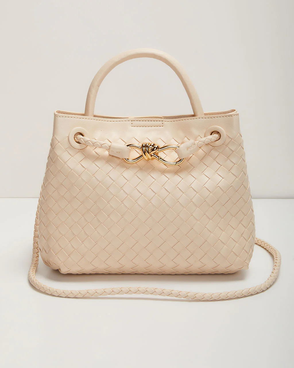 Vita Woven Bow Detail Crossbody Bag | VICI