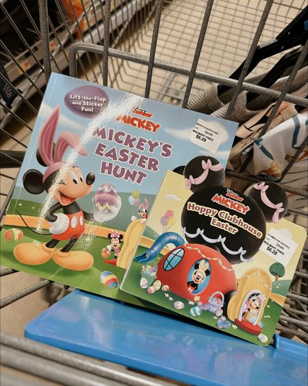 Grabbed these Mickey books for Easter for Oliver. So cute if you have a Mickey fan! 

Walmart find, Walmart baby find, Walmart books, Mickey Mouse clubhouse 

#LTKkids