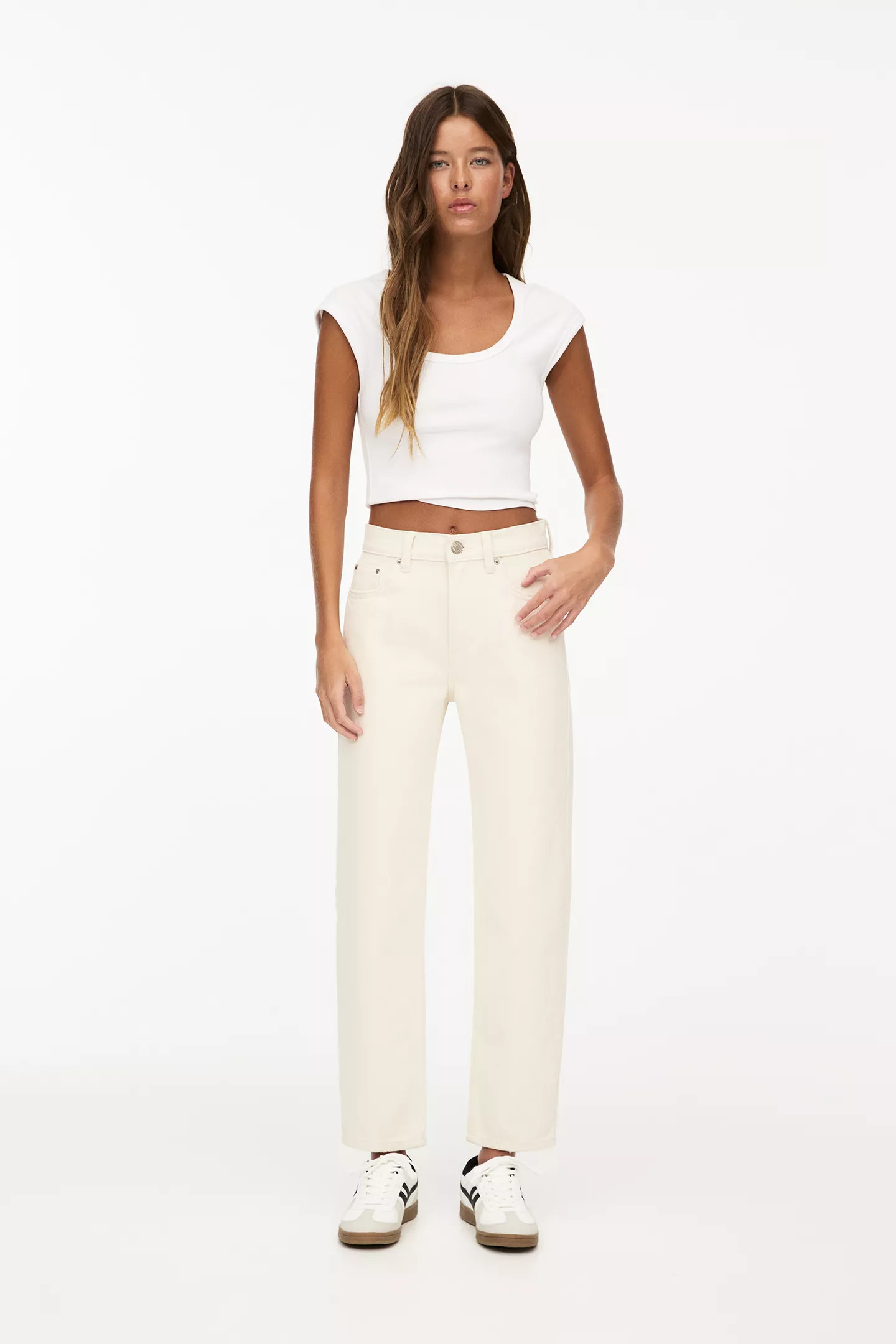 Jean mom basique | PULL and BEAR FR