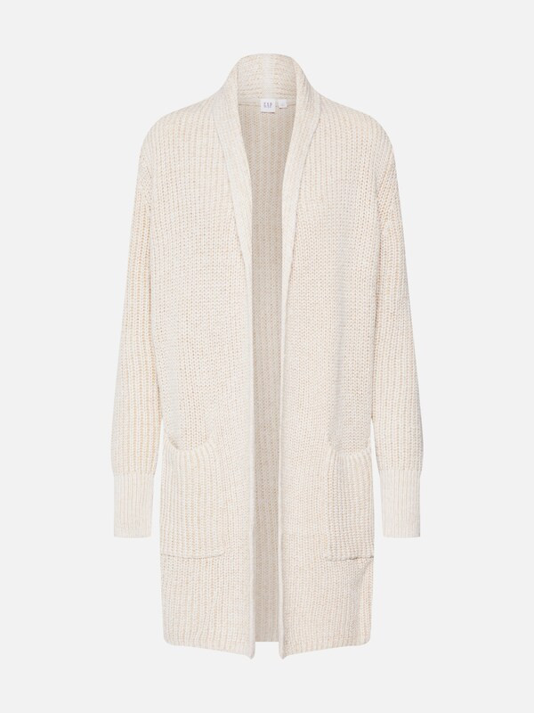 GAP Strickjacke 'RIB COATIGAN' in offwhite | ABOUT YOU (DE)
