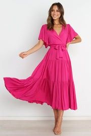 Barker Dress - Pink Dress | Petal & Pup (US)