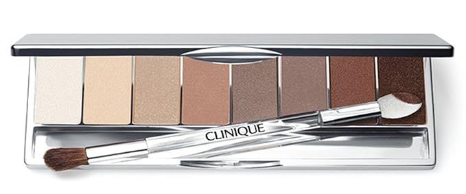 Clinique All About Shadow 8-Pan Palette, Neutral Territory 2, 0.41oz/11.7g | Amazon (US)