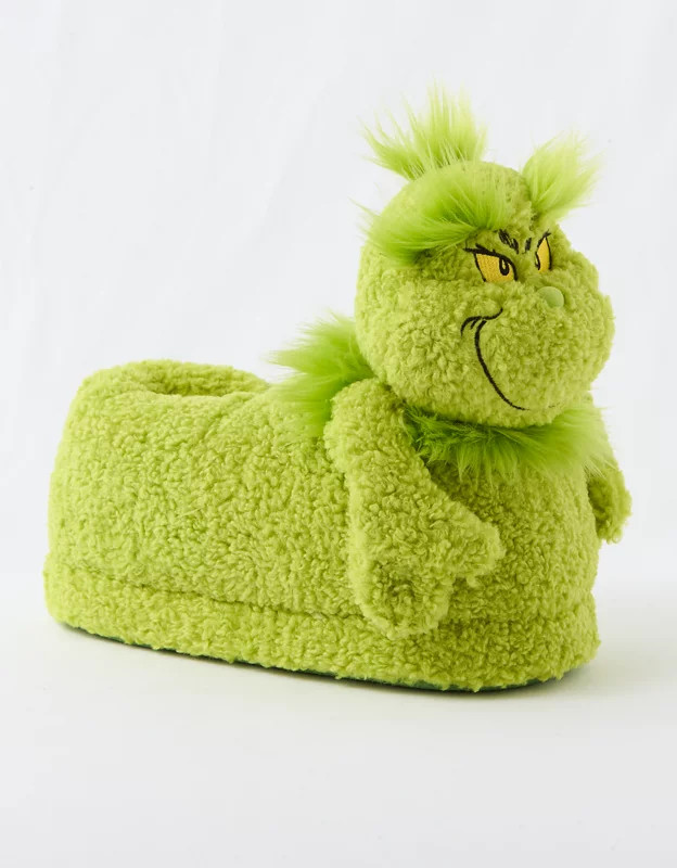 AE Grinch Slippers | American Eagle Outfitters (US & CA)