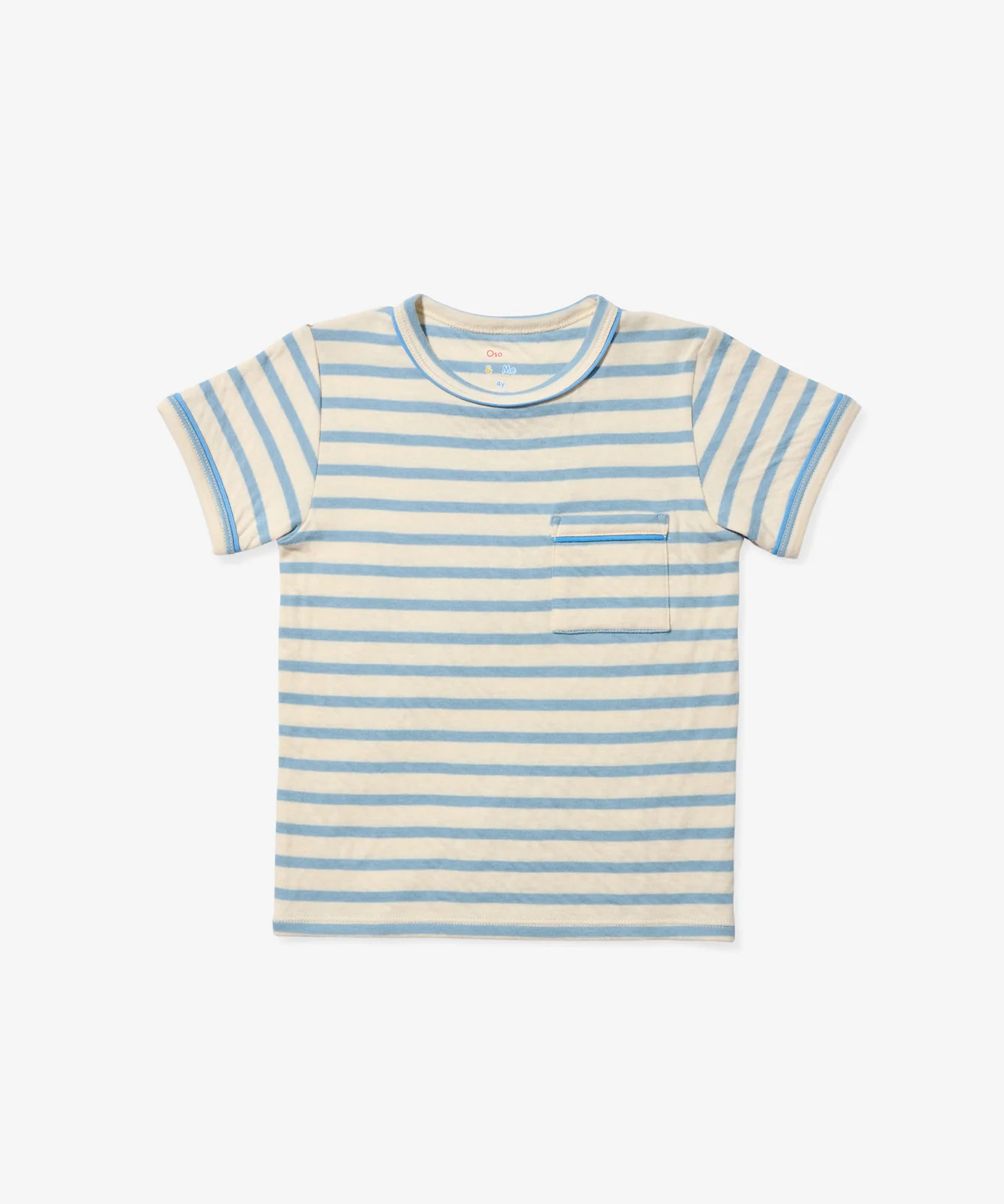 Striped Cotton Jersey Shirt | Oso and Me | Oso & Me