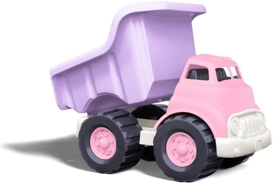 Green Toys Dump Truck in Pink Color - BPA Free, Phthalates Free Play Toys for Improving Gross Mot... | Amazon (US)