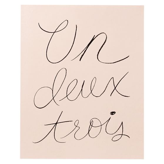 Un Deux Trois by Rifle Paper Co. Insert | Pottery Barn Teen