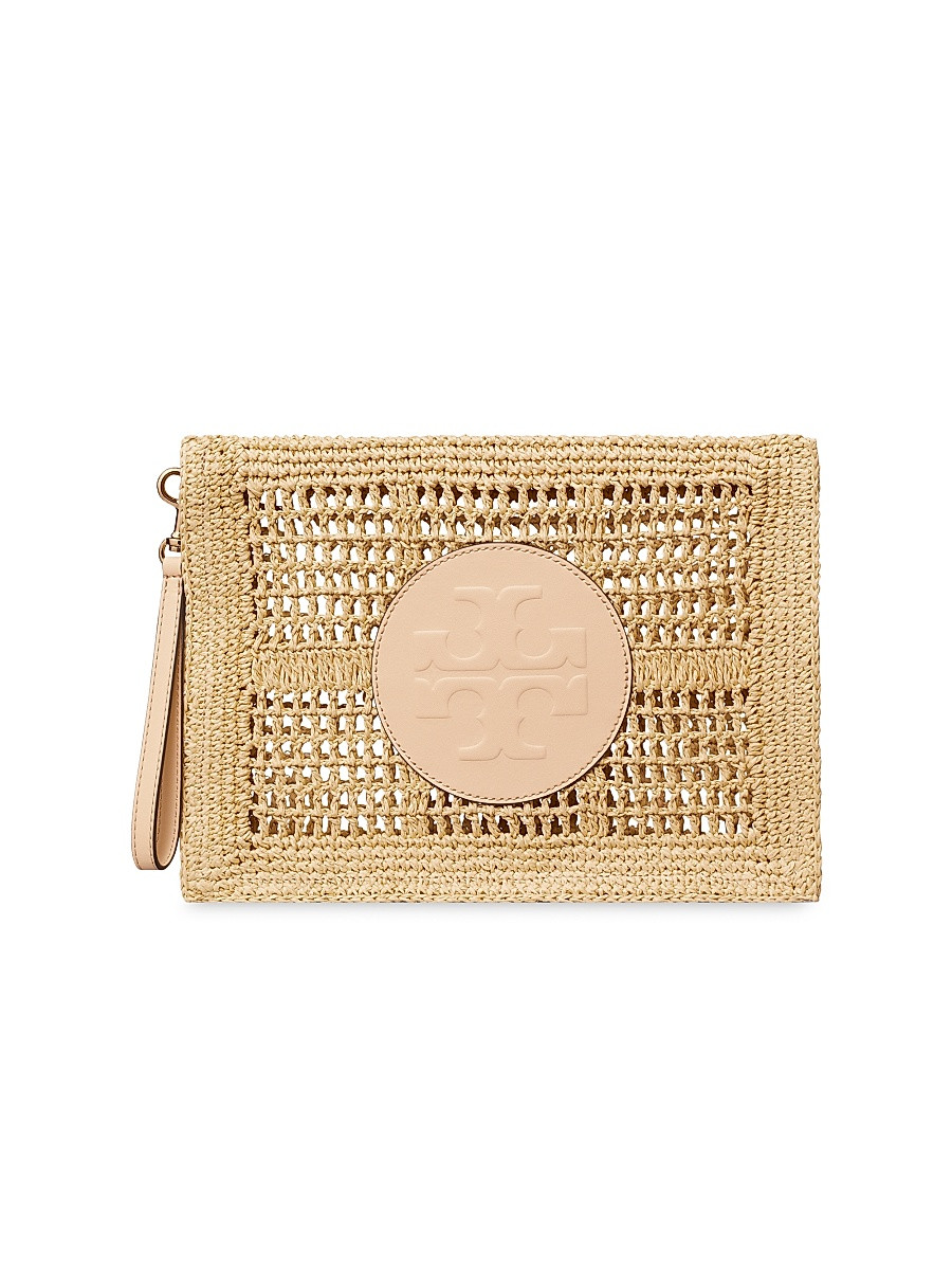 Women's Ella Crochet Pouch - Natural | Saks Fifth Avenue