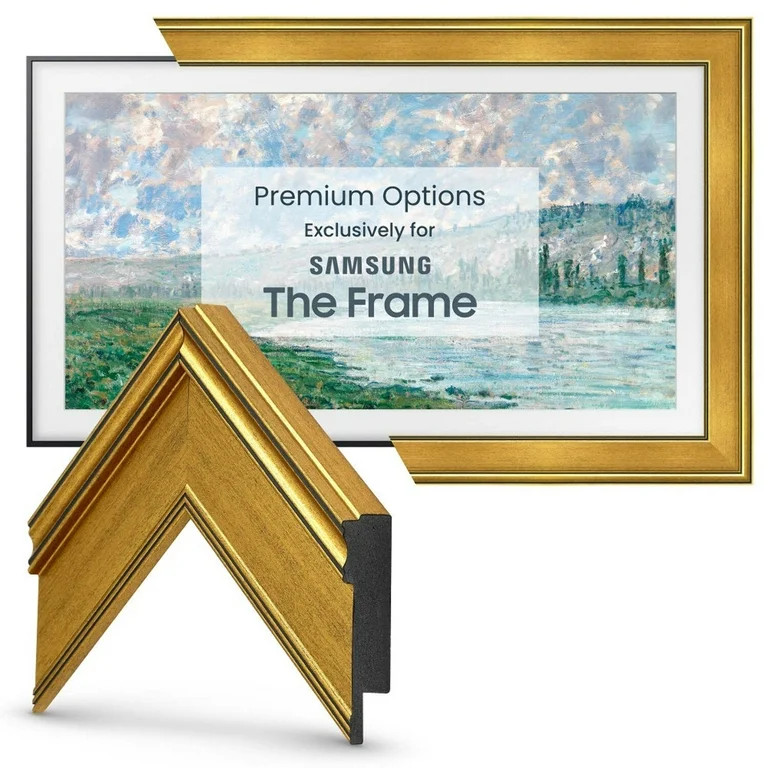 Antique Gold Deco TV Frame | Walmart (US)
