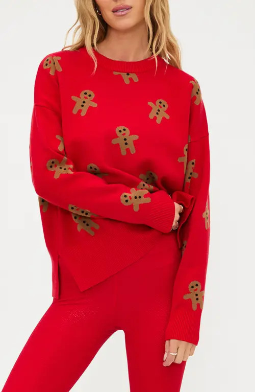 Beach Riot Callie Gingerbread Man Sweater at Nordstrom, Size X-Small | Nordstrom