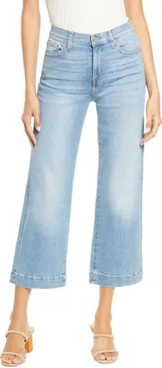 Alexa Crop Wide Leg Jeans | Nordstrom