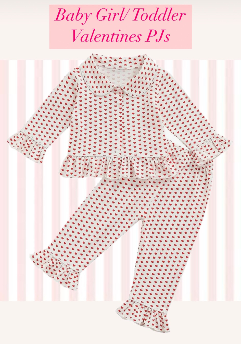 Amazon Valentine’s pajamas, baby girl toddler #amazon #amazonfinds #valentinespjs #babygirlpjs #valentines 

#LTKSeasonal #LTKKids #LTKBaby