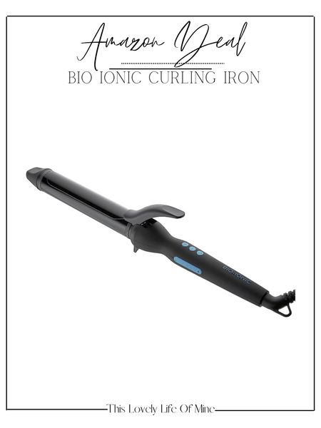 Amazon deal
Bio ionic curling iron wand 

#LTKsalealert #LTKbeauty #LTKxPrimeDay