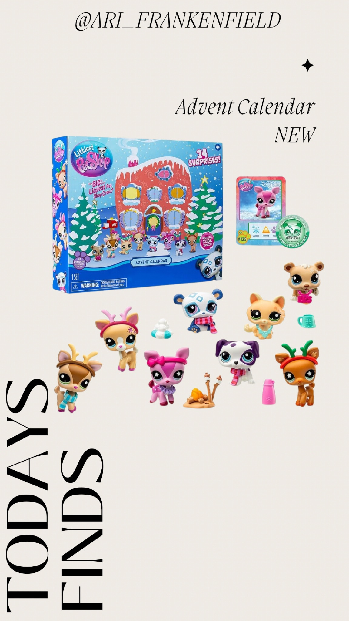 The cutest littlest pet shop advent calendar for all the LPS lovers! 

#LTKKids #LTKHoliday #LTKSeasonal