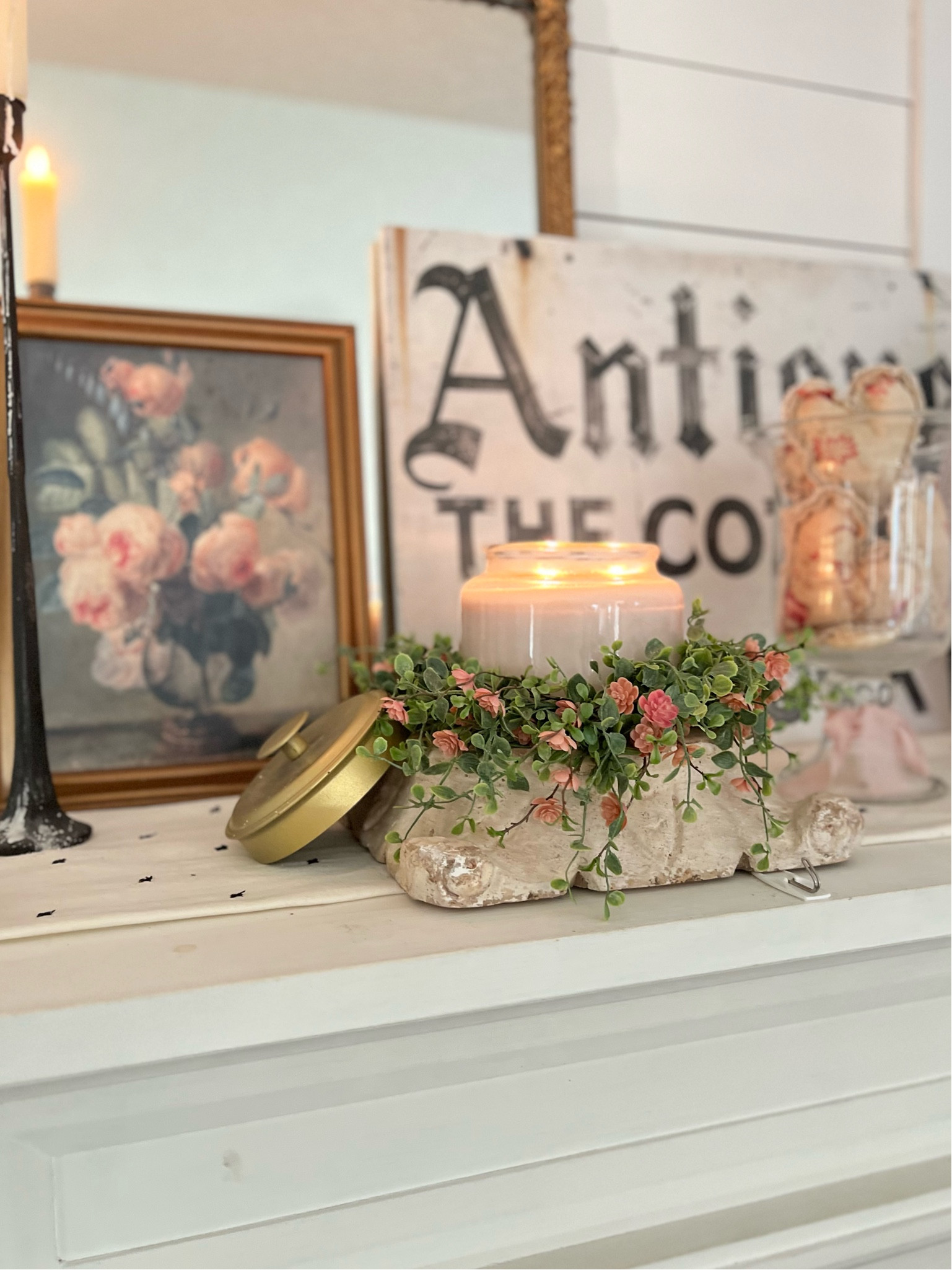 I get so many compliments on this vintage inspired art


#LTKHome #LTKStyleTip #LTKSpring