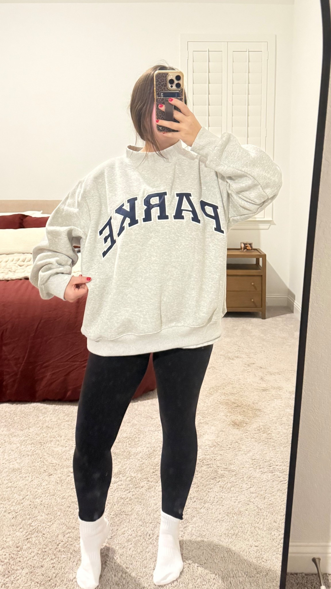 can confirm the parke crewneck is worth the hype 👏 so cozy and the mock neck makes it feel elevated in the best way!! 

Comfy mom ootd, mom ootd, comfy leggings outfit, cozy outfit, work from home outfit, leggings outfit idea, mom outfits, sahm outfit, sahm ootd 

#LTKPetite #LTKootd #LTKmomlife