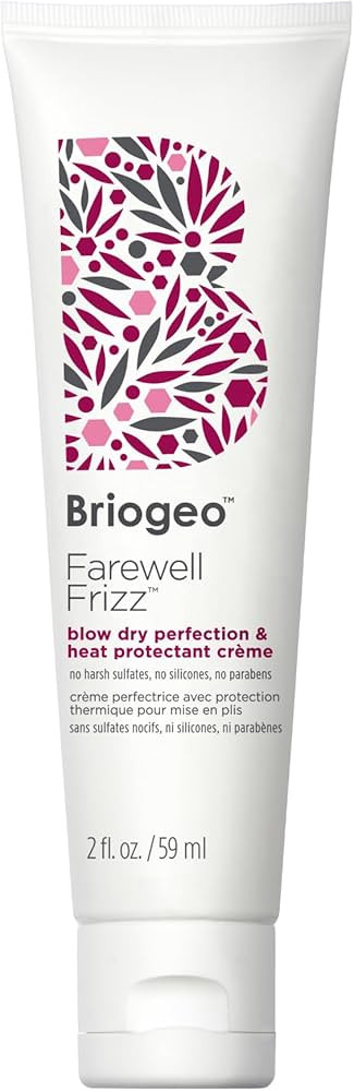 Briogeo Farewell Frizz Blow Dry Perfection & Heat Protectant Crème, Anti Frizz Hair Cream with A... | Amazon (US)