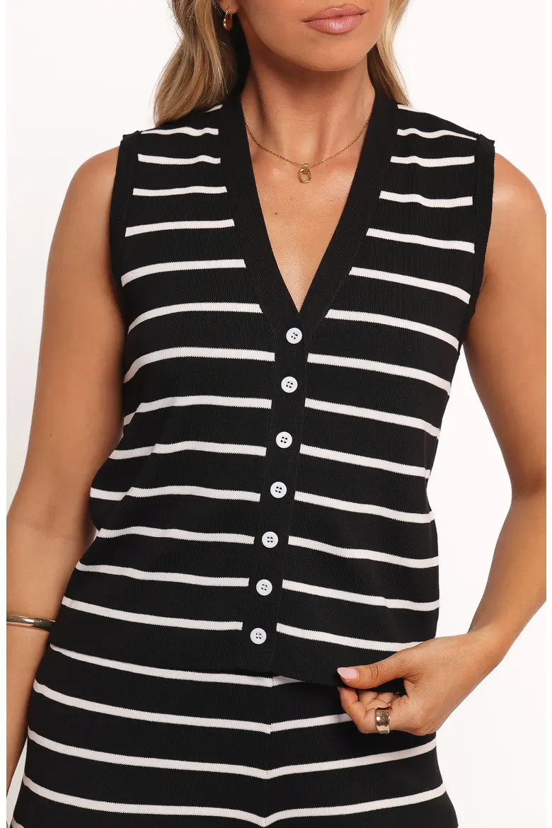 Juna Stripe Sleeveless Sweater & Pants Set (Women) | Nordstrom | Nordstrom