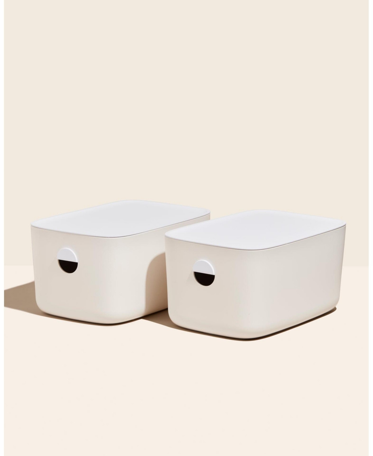 Open Spaces Large Storage Bins - Set of 2 - Cream | Macy's