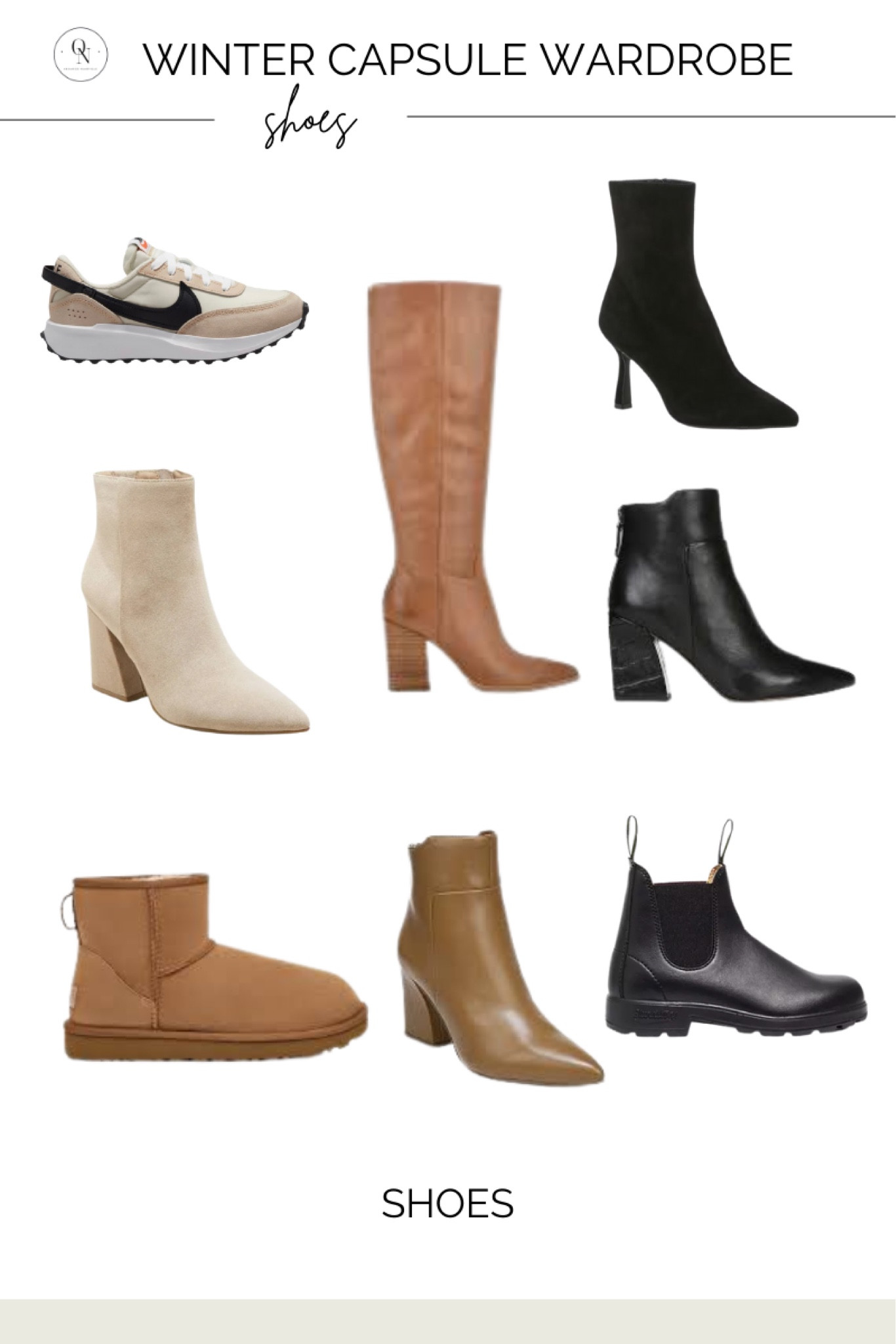 Winter capsule wardrobe // winter outfit ideas // boots for winter // Chelsea boots // winter shoes 

#LTKSeasonal