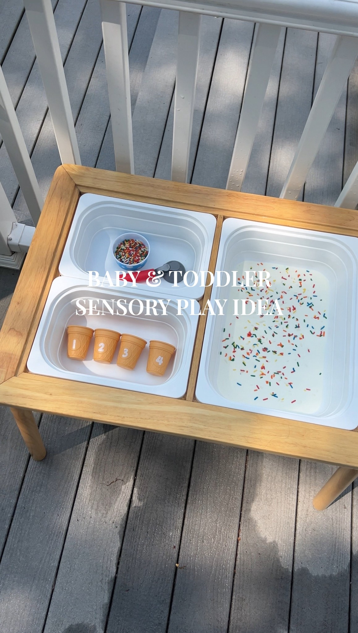 Ooblek is part cornstarch part water, then add some sprinkles to make melted ice cream, and some ice cream shop accessories! Toddler loved transferring the sprinkles and baby went all in on the Ooblek! So fun!

#LTKKids #LTKHome #LTKBaby