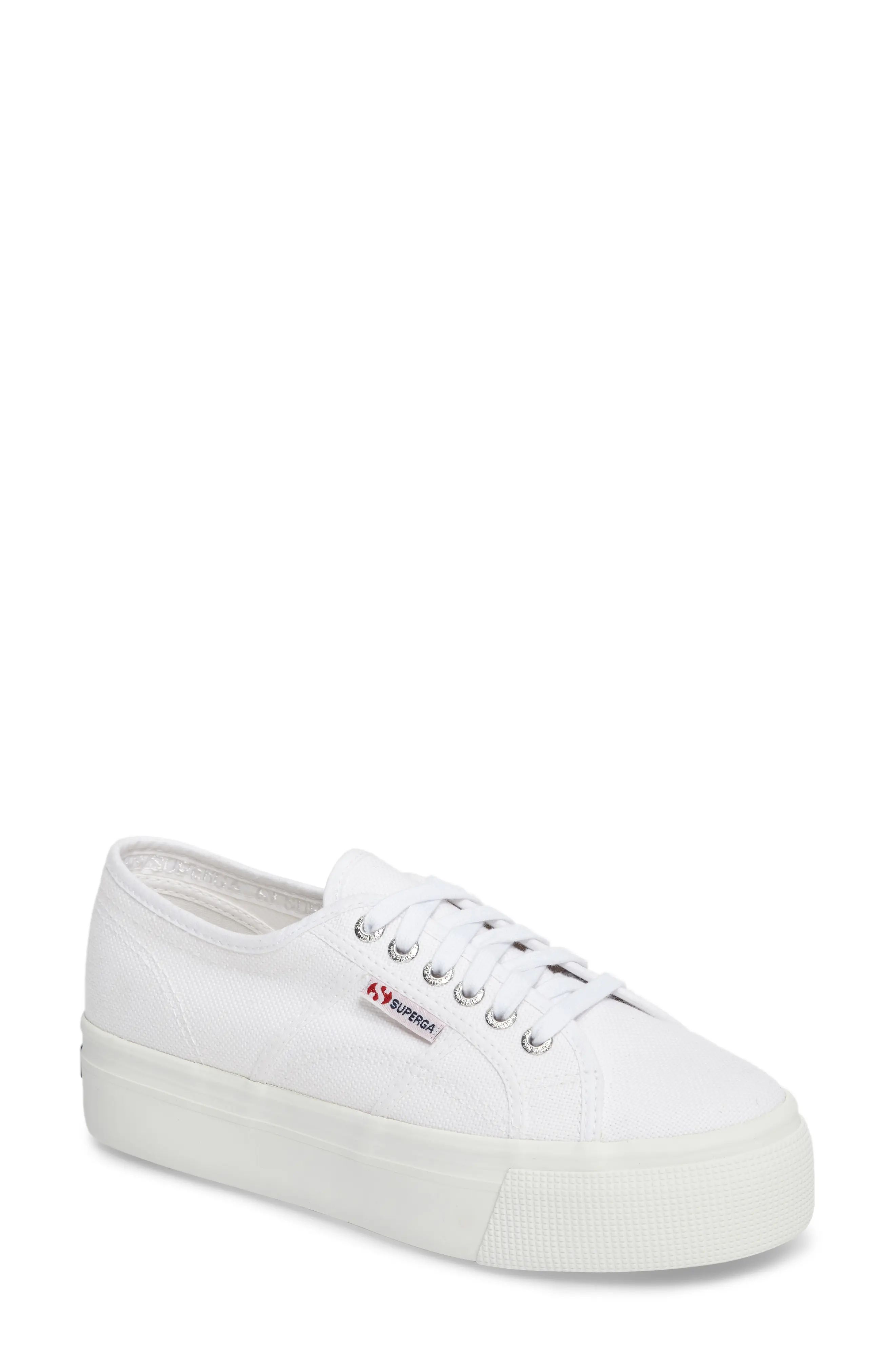 SUPERGA 'Acot Linea' Sneaker, Main, color, WHITE | Nordstrom