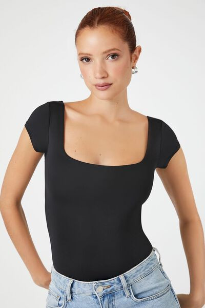 Fitted Tee Bodysuit | Forever 21