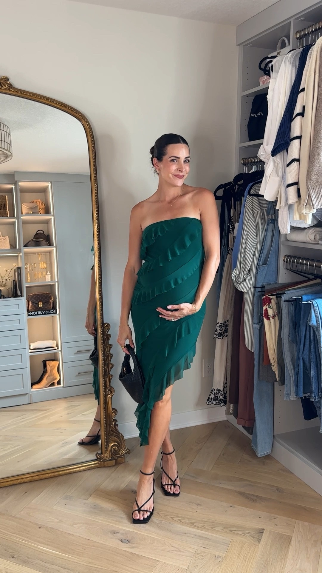 Amazon fall wedding guest dresses 👗🍂 all non-maternity but bump-friendly! Wearing my true pre-pregnancy size S in all dresses, they are very stretchy and forgiving, and I’m 29 weeks pregnant. 

Fall wedding dress / fall wedding guest / affordable wedding guest dresses / fall cocktail dress

#LTKWedding #LTKFindsUnder50 #LTKBump