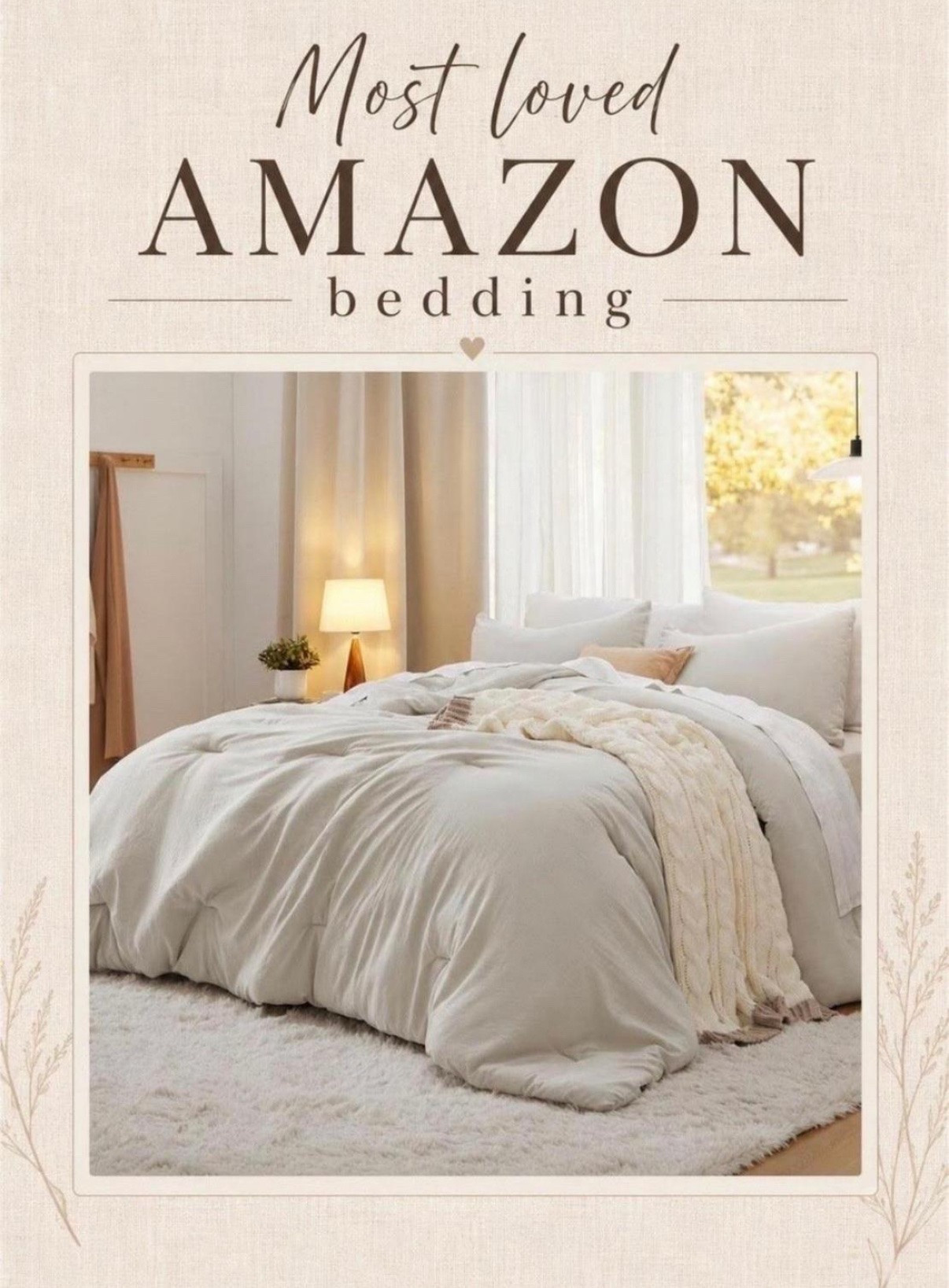 Most loved Amazon bedding