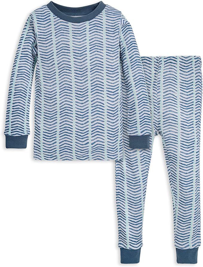 Burt's Bees Baby Baby Girls' Pajamas, Tee and Pant 2-Piece Pj Set, 100% Organic Cotton | Amazon (US)