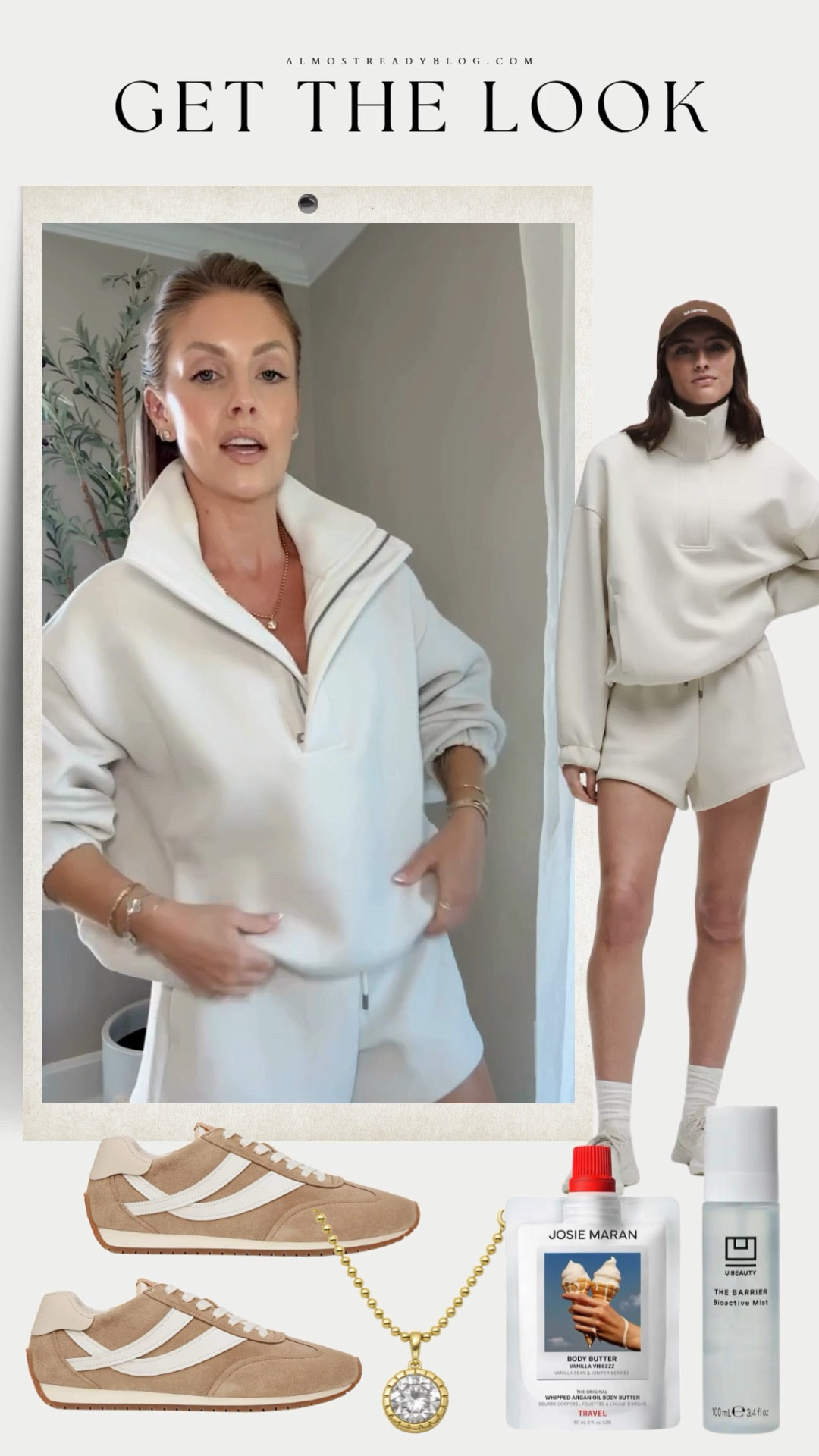 New @lululemon 😍 Wearing the XXS/XS pullover / XS shorts 

athleisure outfit, sporty chic, all white outfit, ivory, lululemon, monochromatic outfit, amanda west, almostreadyblog

#LTKOver40 #LTKPetite #LTKootd