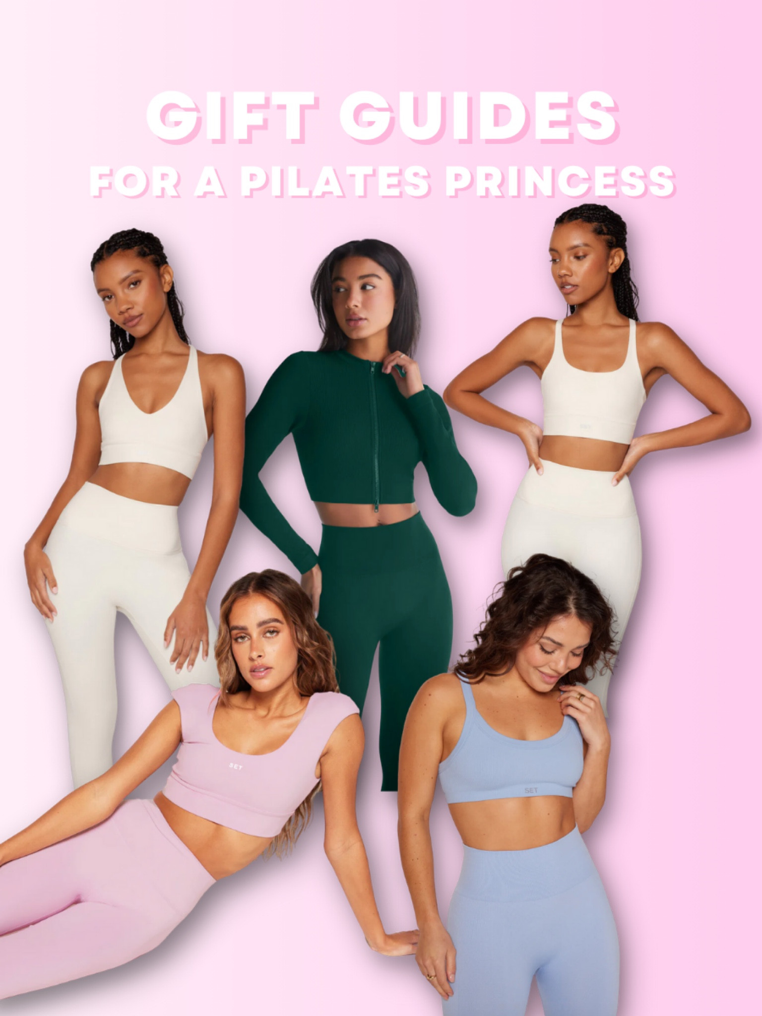 where are my pilates princesses at?! feel cute while working out in these adorable sets 🤩💖✨ #pilates #giftguideforher #workoutclothes #fitness #christmasgifts 

#LTKGiftGuide #LTKHoliday #LTKfitness
