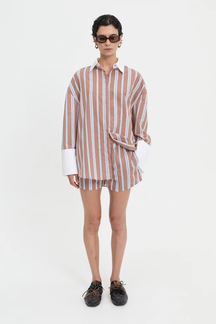 Opal Shirt Brown | Reliquia Collective & Blanca