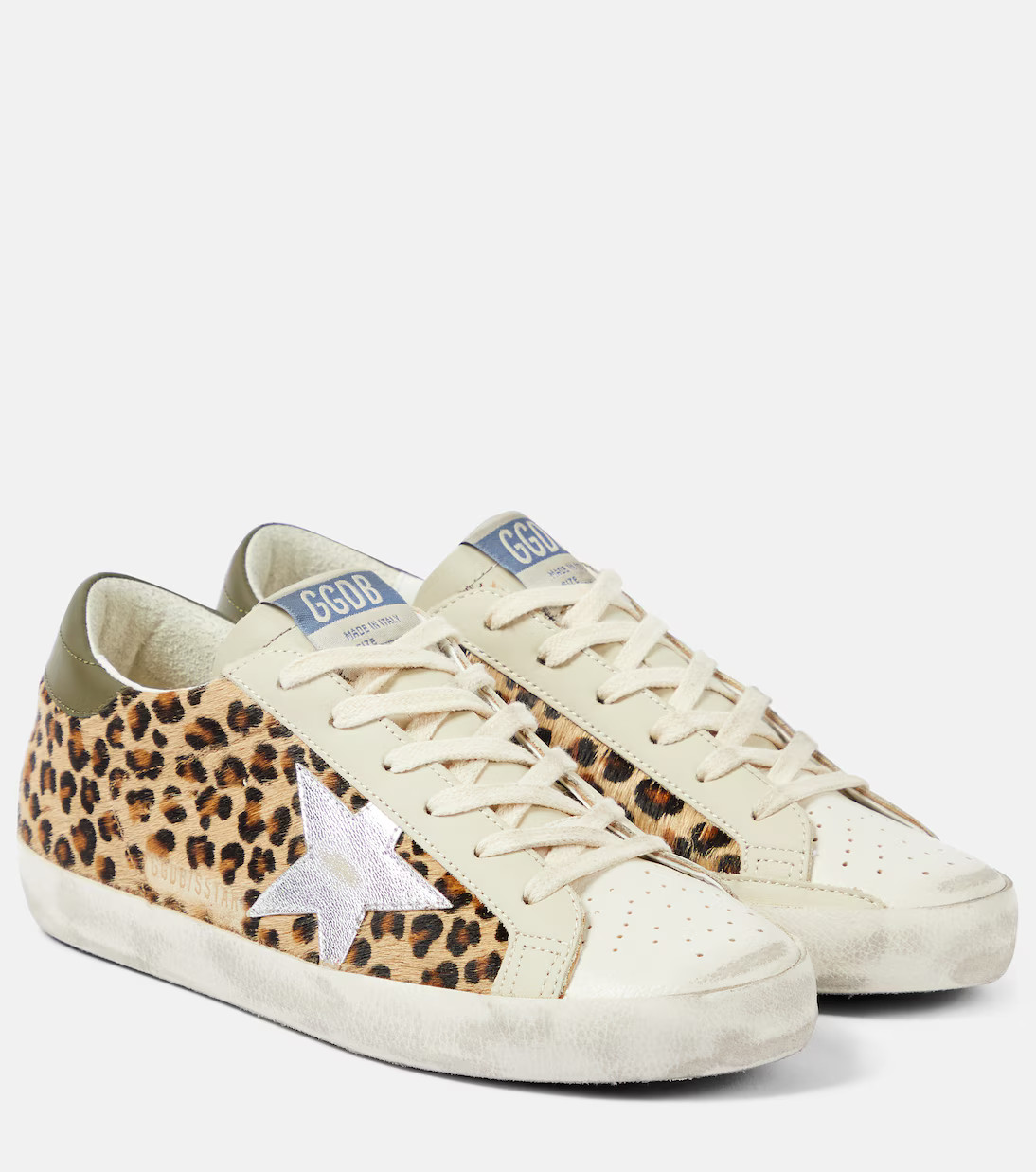 Super-Star leopard-print leather sneakers | Mytheresa (INTL)