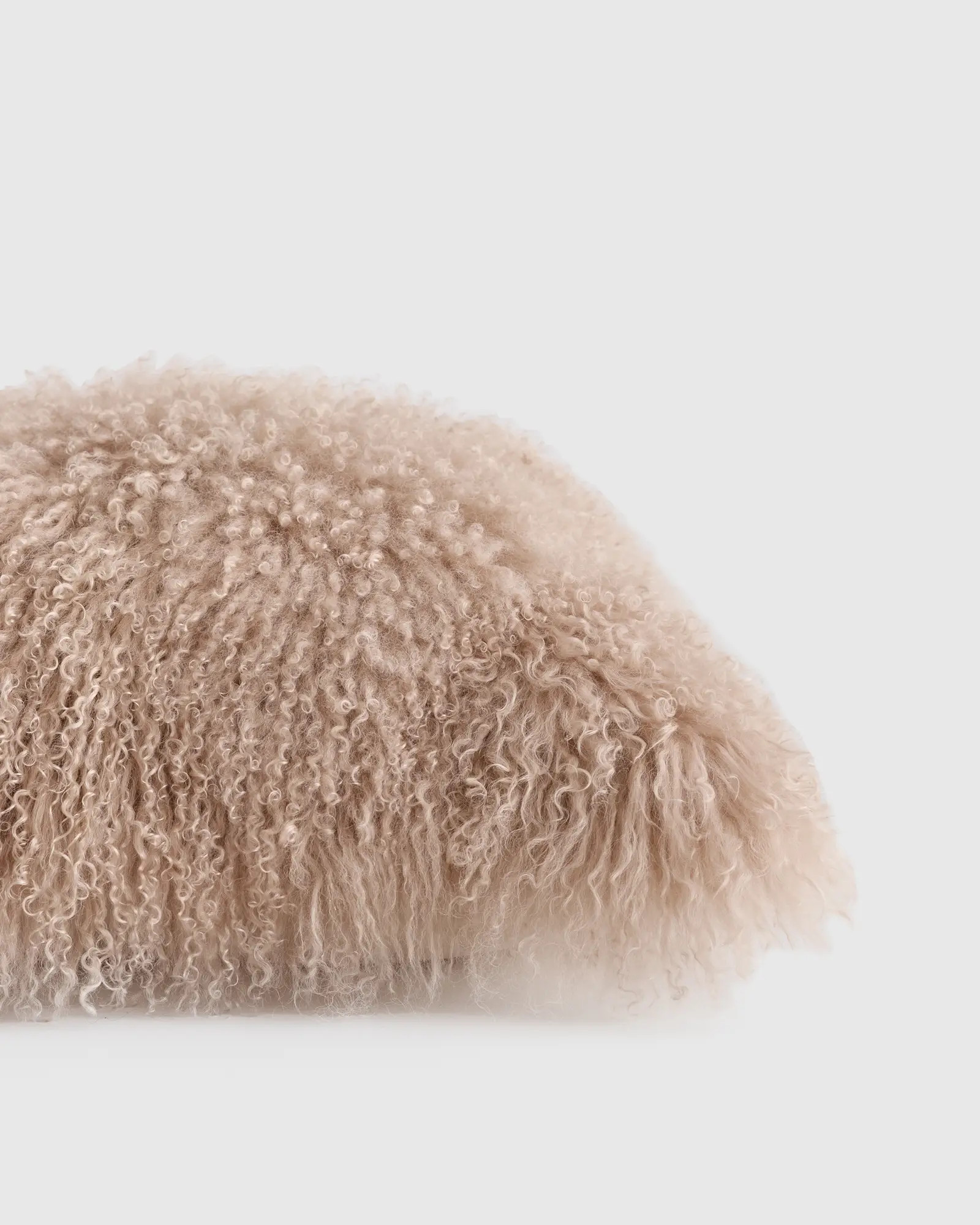 Luxe Mongolian Lamb Pillow Cover - Set of 2 | Quince