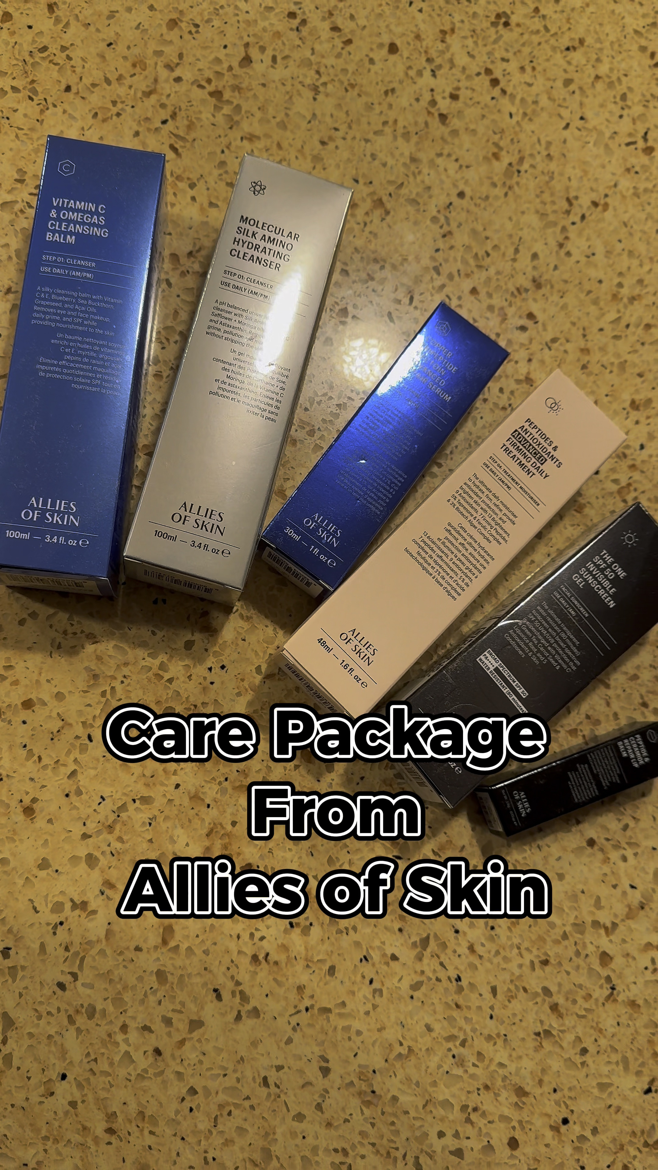 In the midst of the wildfires in Los Angeles, Allies of Skin took a moment to check in with me and send me a care package to remind me to take care of myself.🦋

skincare, copper tripeptide, vitamin c, firming moisturizer, sunscreen 

#LTKWatchNow #LTKOver40 #LTKBeauty