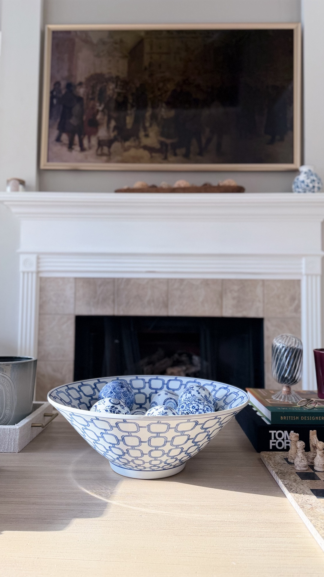 Pops of blue 💙 Because neutrals love a little color. 

#LTKHome