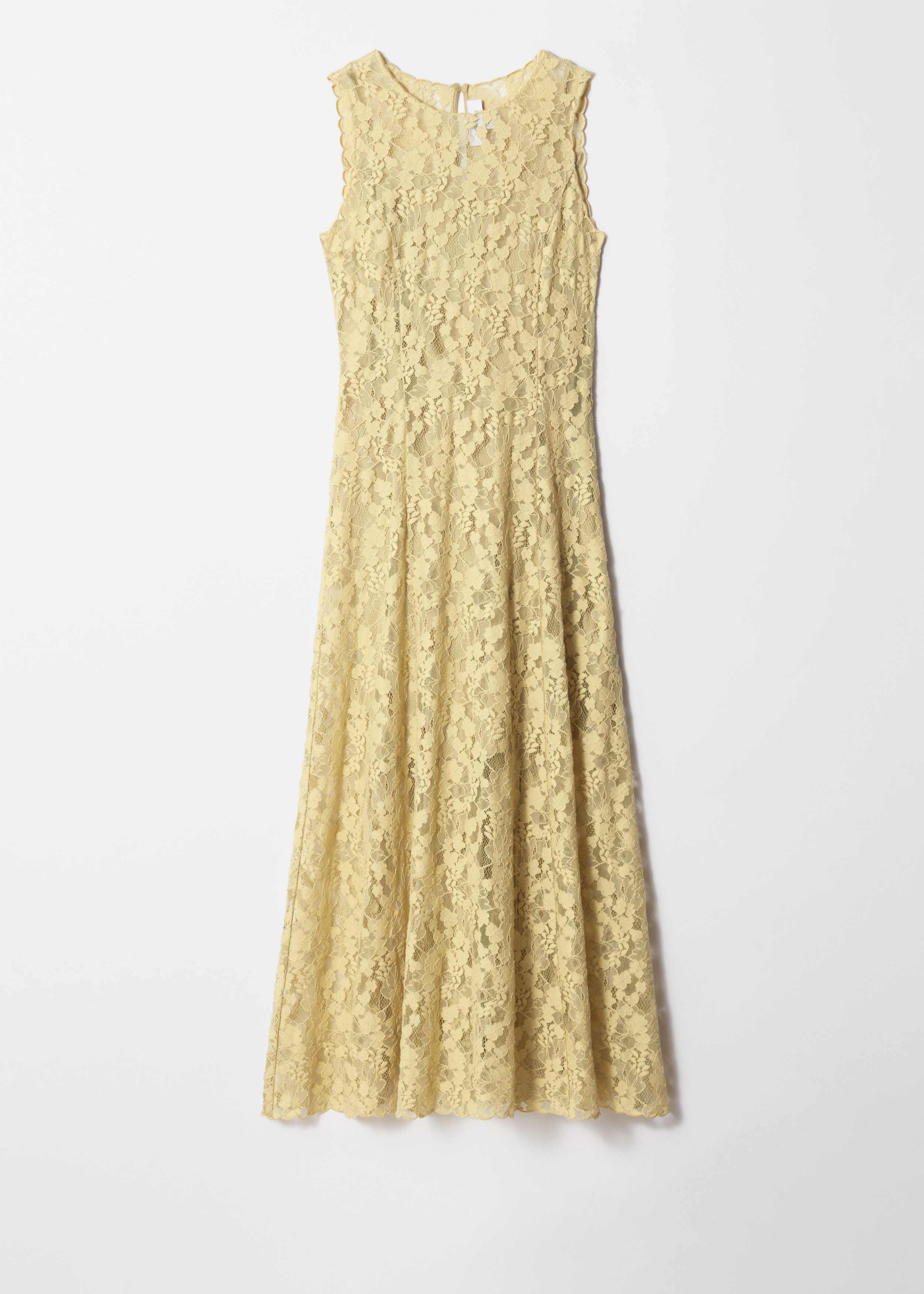 Lace Maxi Dress - Light Yellow - & Other Stories US | & Other Stories - US