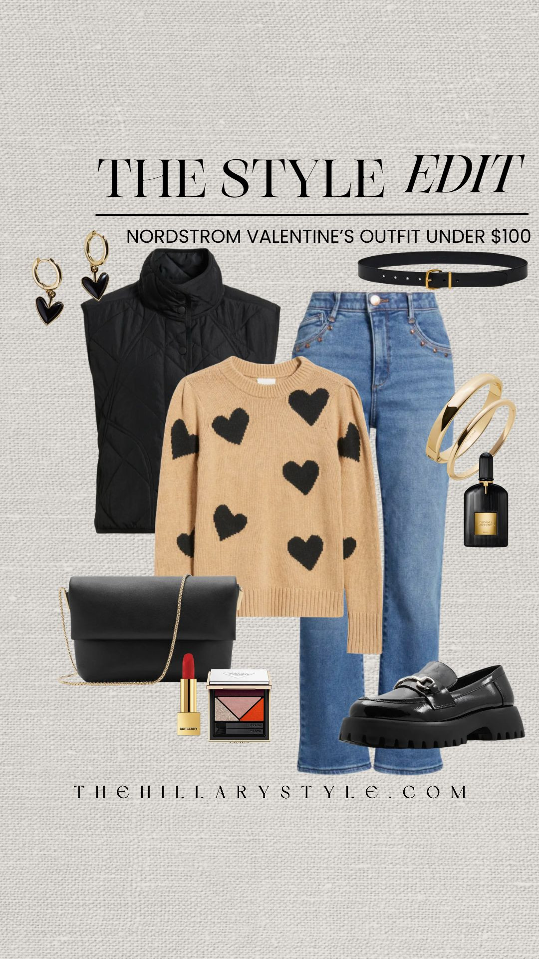 
Casual Valentine’s Day Style: The Effortless Nordstrom Edit Under $100
Get the ultimate "effortless chic" look for all your low-key February plans with this Nordstrom Valentine’s outfit. Whether you’re heading to a family dinner, hosting a casual Galentine’s Day brunch, or volunteering at a class party, this look balances comfort with festive flair.

This 2026 edit features trending "cherry red" accents and soft  knitwear paired with versatile straight-leg jeans or a relaxed midi skirt—all for under $100. It’s the perfect way to lean into the "soft girl" or "balletcore" vibes of the season while staying practical for a busy day of celebrating love in all its forms.

#TheHillaryStyle #NordstromFinds #ValentinesDayOutfits2026 #GalentinesDayStyle #CasualValentinesOutfit #NordstromUnder100 #EffortlessChic #RedTrend #PinkAesthetic #FamilyDinnerOutfits #ClassPartyStyle #BudgetFashionFinds #WinterFashion2026 #LTKseasonal #PinterestStyleInspo 

 

#LTKValentine #LTKootd #LTKmomlife