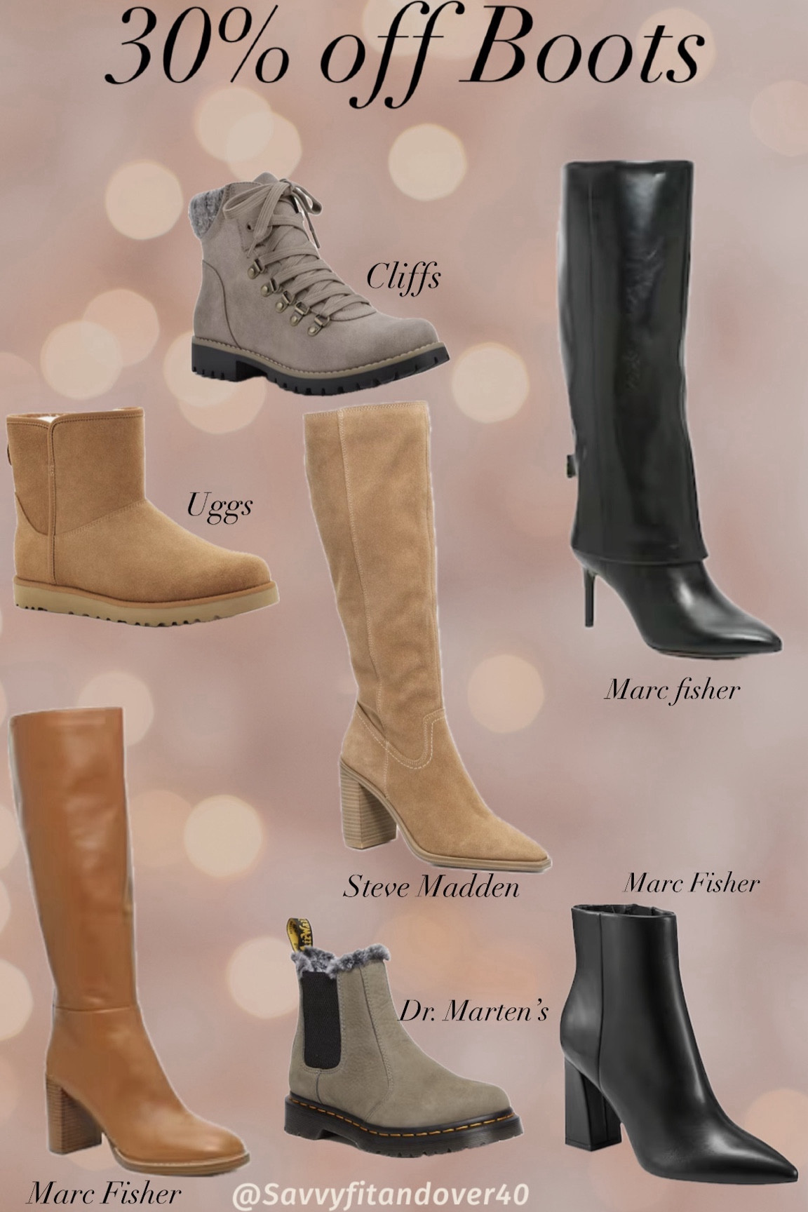 30% off boots including Ugg and Dr. Martens!  Grab before the sale is gone! Use code BOOTSEASON

#LTKHoliday #LTKSeasonal #LTKshoecrush