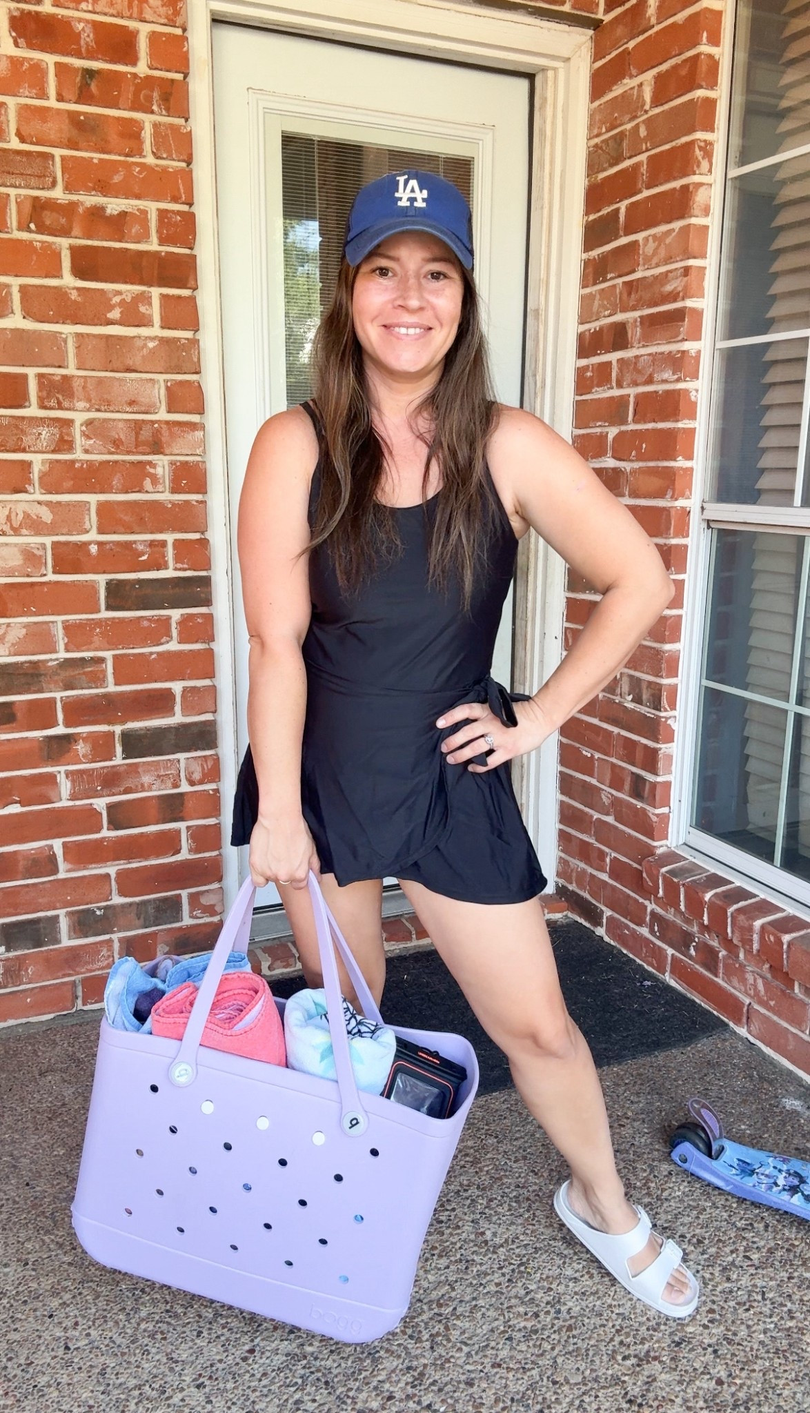 Outfit of the day for NRH20 with the kids.

#ootd #swimdress #poolday

#LTKSwim #LTKItBag #LTKFamily