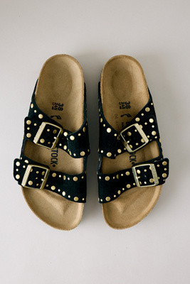Birkenstock Arizona Rivet Suede Sandals | Anthropologie (UK)