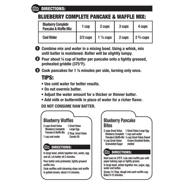 Pancake & Waffle Mixes | Walmart (US)