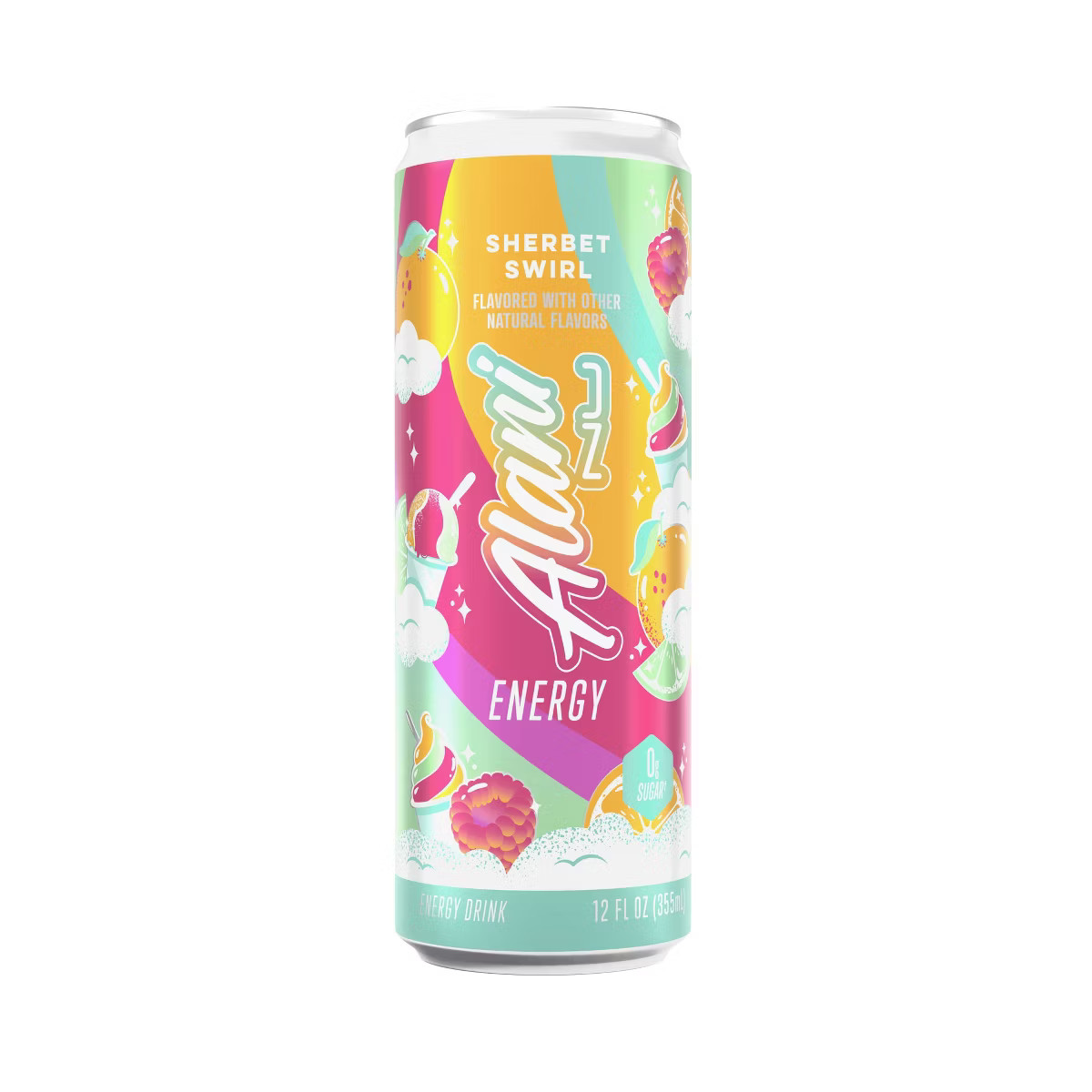 Alani Nu Sherbet Swirl Energy Drink - 12 fl oz Can | Target