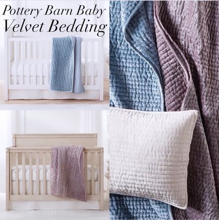 Pottery Barn Baby Velvet Crib Bedding.

#PotteryBarn #Crib #CribBedding

#LTKhome #LTKbump #LTKbaby