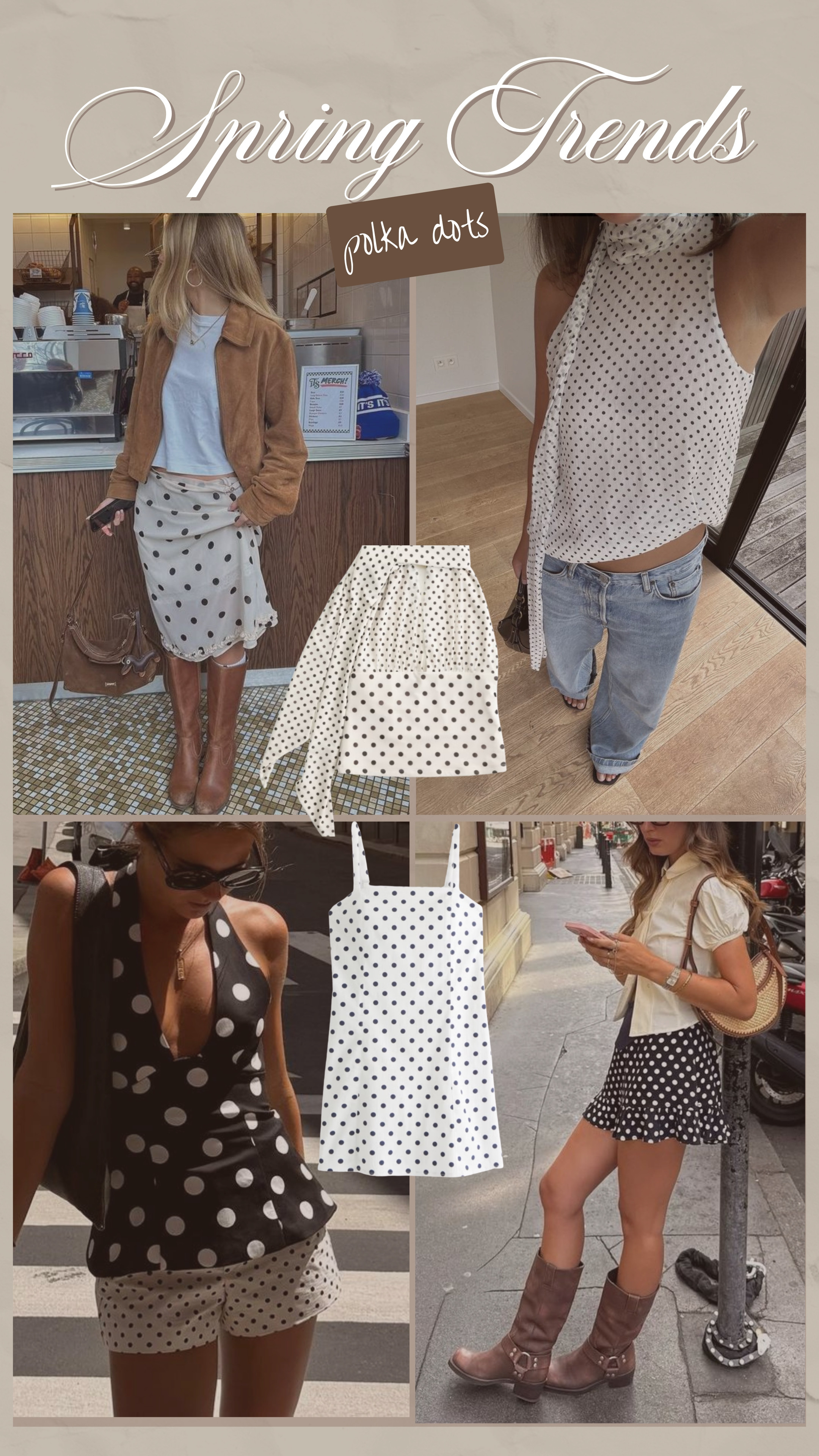 Spring trend I'm loving right now! Polka Dots!

Spring outfits, spring style, spring outfit ideas 

 #LTKootd