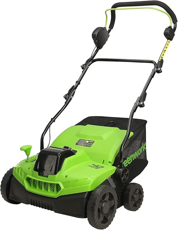 Greenworks 40V (2-In-1) Dethatcher / Scarifier, Tool Only | Amazon (US)