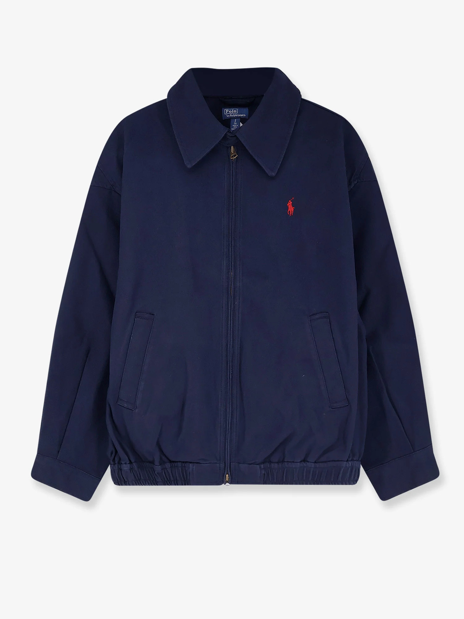 Blue denim jacket with embroidered logo on the front - POLO RALPH LAUREN - gender_Woman | Nugnes 1920