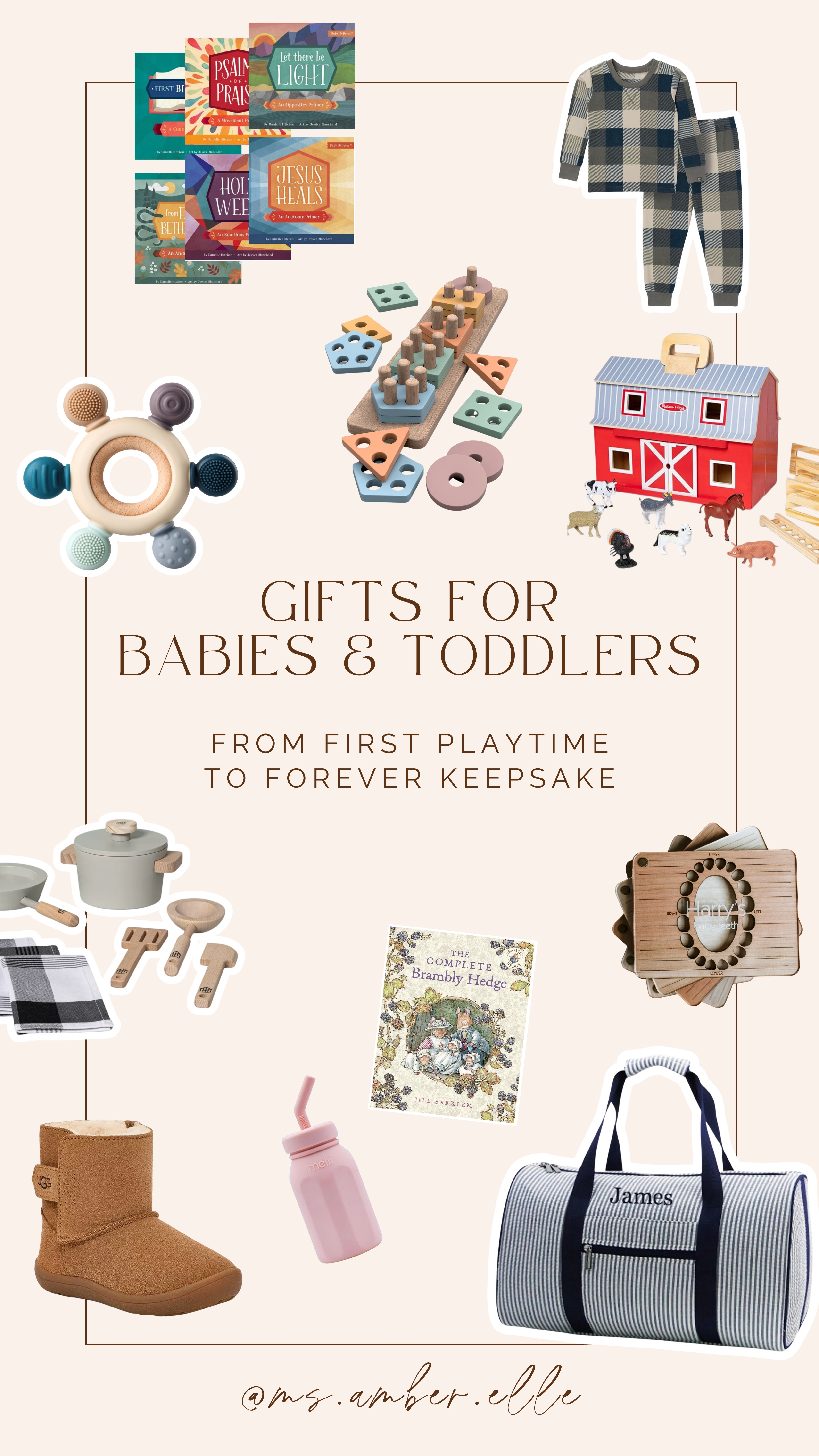 Gifts for Babies and Toddlers to take them from first playtime to forever keepsake. 

 #LTKGiftGuide #LTKBaby #LTKKids